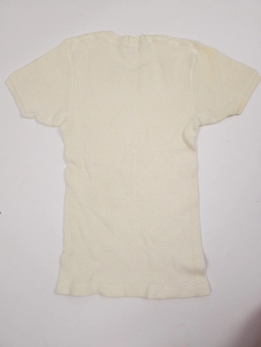 Carter's Vintage Thermal Short Sleeved 100% Cotton Top Shirt M 38-40